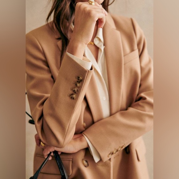 Sezane Christie Jacket in Camel FR 36 / US 4 - Picture 6 of 15
